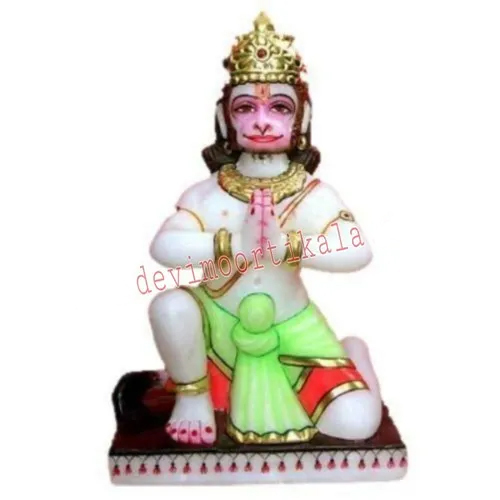 Marble Hanuman Das Statue