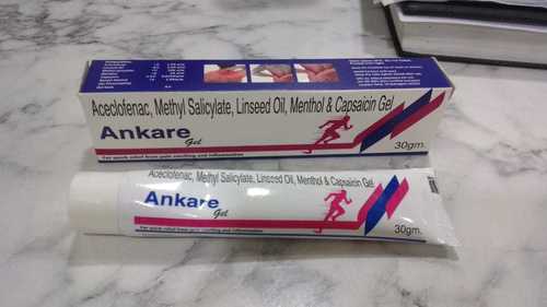 Ankare Pain Relief Gel - Formulations Form: Cream