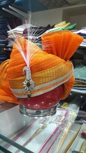 Zari Safa - Polyester Safa , Distinctive Contemporary Designs for Wedding Turbans