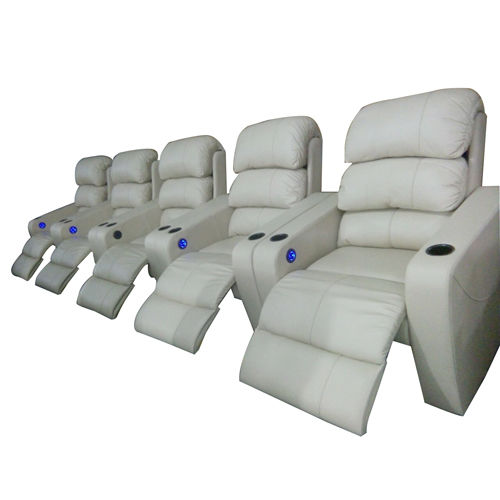 Leather Cinema Recliner Sofa