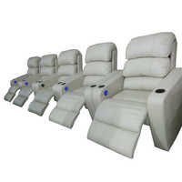 Leather Cinema Recliner Sofa