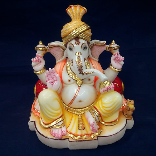 White Lord Ganesh Statue