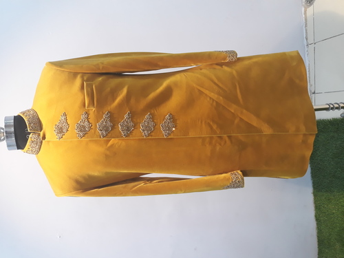Traditional Sherwani Decoration Material: Stones