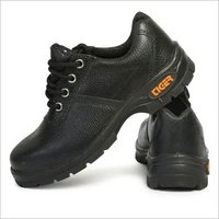 Tiger Safety Shoes - Leather Upper, Steel Toe, Black Color | Pu Outsole, Lace Closure, Sizes 5-12, Weight 1.2 Kg