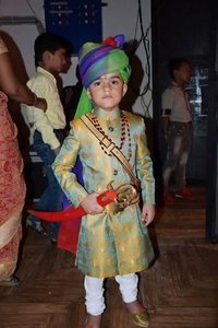 Kids Sherwani Decoration Material: Sequins