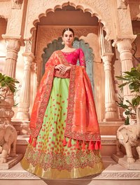 SILK JACQUARD LEHENGA