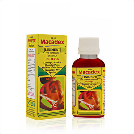 Macadex 60 Ml Pain Relief Oil - Product Type: Ayurvedic Medicine