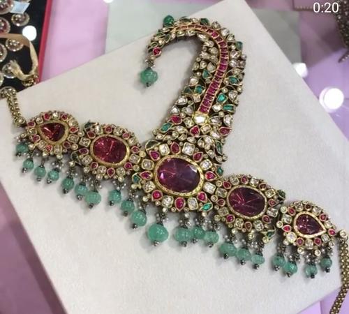 Safa Accessories - Metal, Customized Color | Polished Finish For Elegant Wedding and Occasion Use