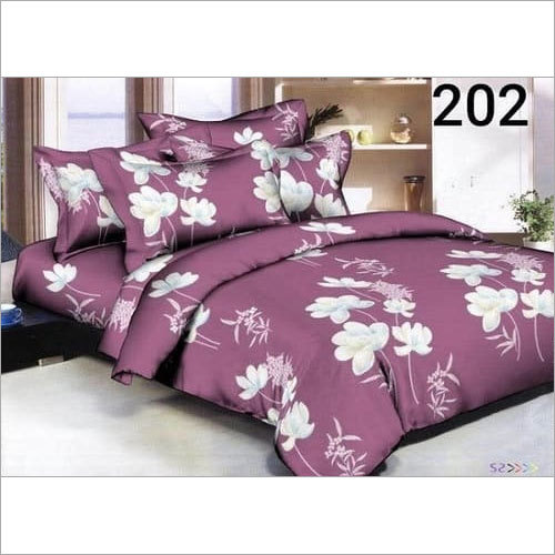 Avnoor Thick Glace Cotton Double Bed Sheet 90 X 100 Inches with 2 Pillow Cover - Polyester Material, King Size , 100-Inch Length for Ultimate Comfort