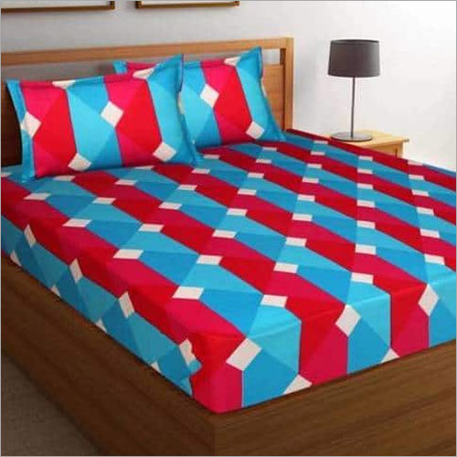 Lemry Double Bedsheet - Polyester Material, 90 Inch Length, Queen Size | Soft Texture, Durable Design for Comfort and Style