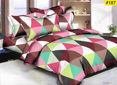 Lemry Double Bedsheet - Polyester Material, Queen Size 90 x 108 Inches | Soft Touch, Durable Weave for Comfortable Sleep