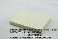 High density felt