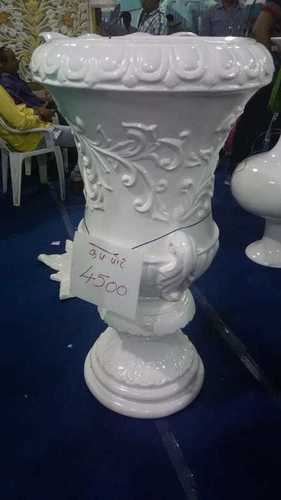 White Wedding Decoration Flower Pots