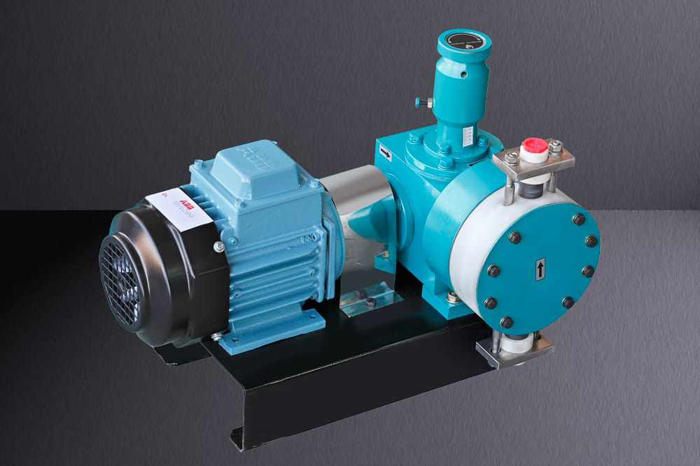 Chlorine Dosing Pump - Color: Dark Blue