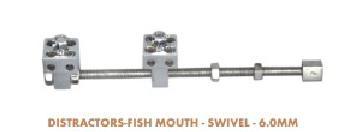 Distractors Fish Mouth Swivel 6.0mm