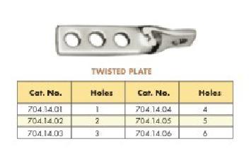 Twisted Plates