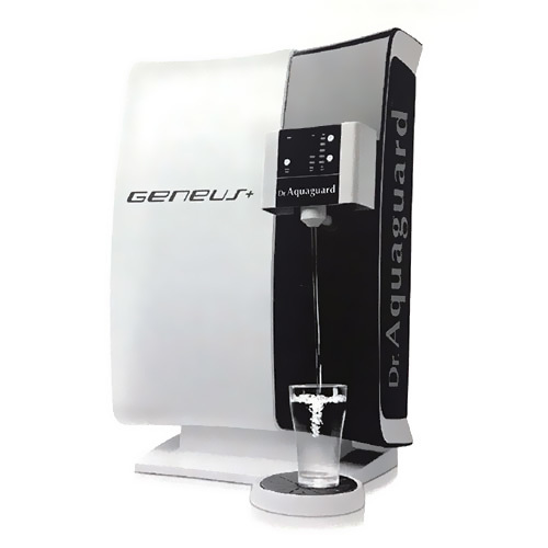 DR Aquaguard Geneus Plus Water Purifier - Plastic 10 Liter Storage Capacity | Wall Mounted 240 Watt Power 1 Year Warranty