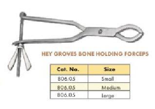 Hew Grooves Bone Holding Forceps