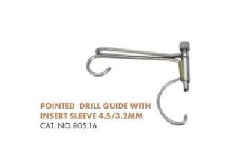 Pointed Drill Guide With Insert Sleeve
