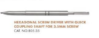 Hexagonal Screw Driver With Quick Coupling Shaft