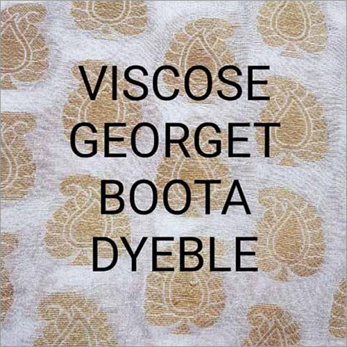 White Viscose Georgette Fabric