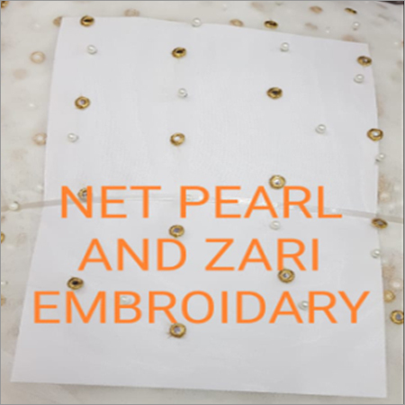 Zari Embroidery Fabric