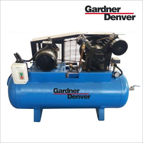 10 HP Lubricated Air Reciprocating Compressor