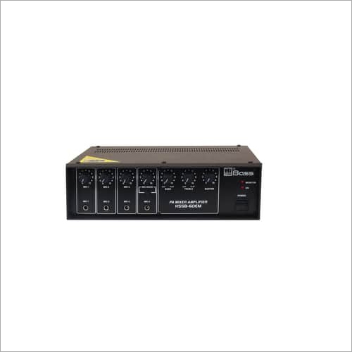 Hitune Bass 60 watt PA Medium Power Mixing Amplifier HSSB-60EM