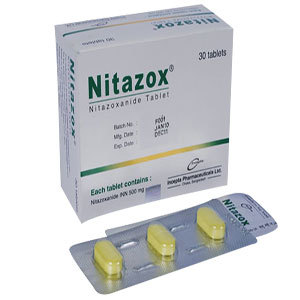 Nitazoxanide Tablet ( Nitazox) Store In Cool & Dry Place