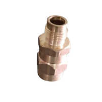 Precision Brass Nuts - High Quality Brass, Round Shape, Silver Color | Polished Finish, Anti-corrosive, Firm Grip, Moisture Resistant