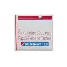 Sumatriptan Tablet ( Suminat25) Store In Cool & Dry Place