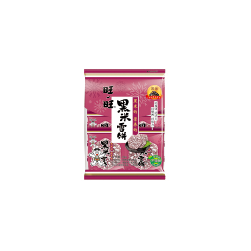 84g Want Want Black Rice Snowy Crisps Rice Cracker