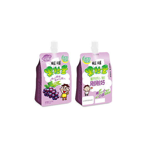 300ml Want Want Fruit Pulps Juice Drink  (Grape Juice)