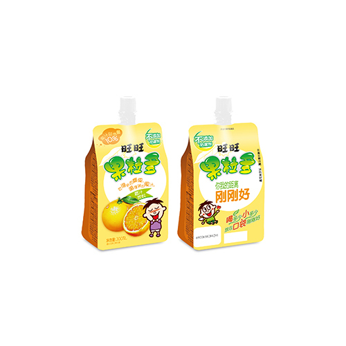 300ml Want Want Fruit Pulps Juice Drink (Orange Juice)