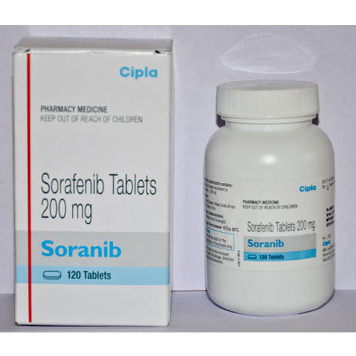 Sorafenib Tablet - 200mg, 120 Tablets | Targeted Cancer Treatment, Effective Dosage, Improved Survival