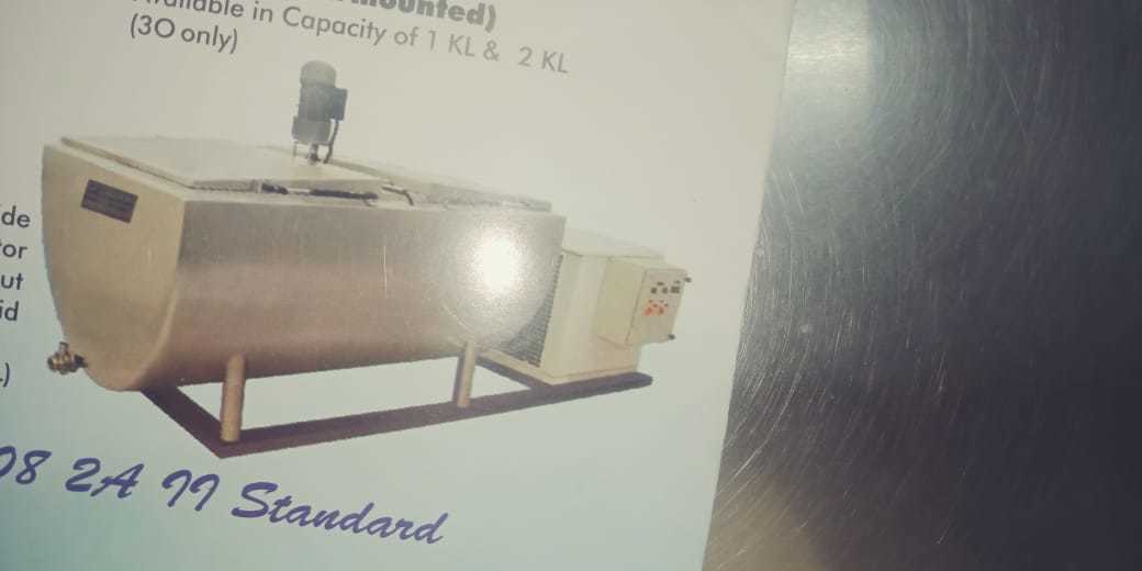Bulk Milk Cooler
