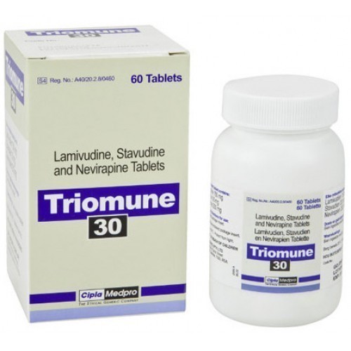 Lamivudine, Stavudine And Nevirapine Tablet
