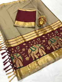 Cotton Designer Saree