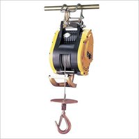Wire Rope Electric Hoists - Capacity 0-1 Ton, 10-15 Ton | Electric Power Source, Yellow Color, Portable Design, Easy Maintenance