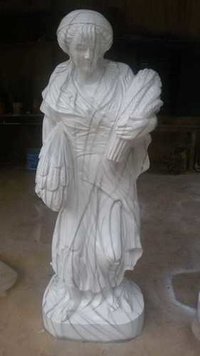 Silver Wedding Fiber Statue