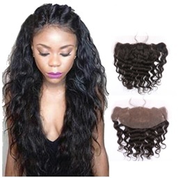 Clip Remy Human Hair Frontal