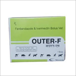 Fenbendazole & Ivermectin Bolus Outer-F Bolus Ingredients: Animal Extract