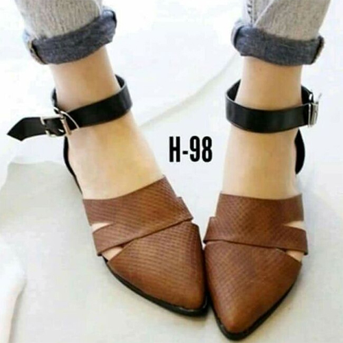 Pointed Closed Toe Sandals