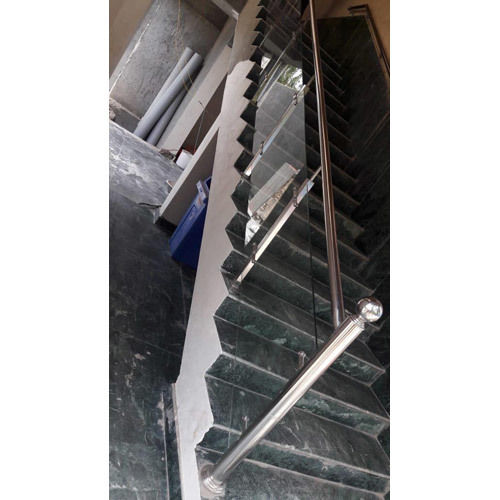 Interior Glass Stair Railing