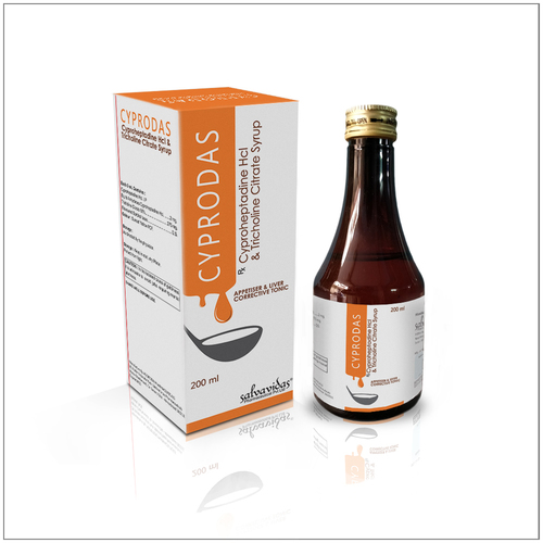 Cyproheptadine Tricholine Citrate Syrup