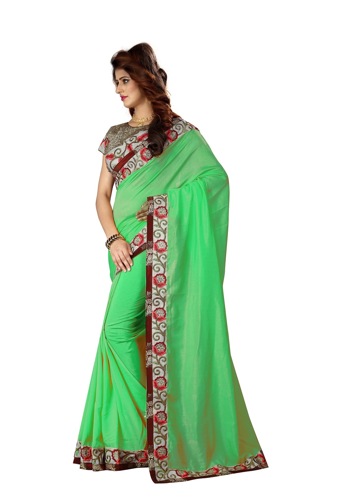 Fancy Cotton Silk Saree