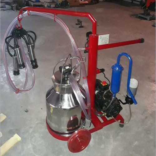 Single Cluster Milking Machine Capacity: 10 To 15 Cows Per Hour Kg/Hr