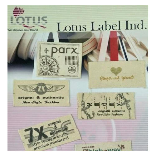 Woven Brand Labels Length: 1 To 3 Inch Inch (In)