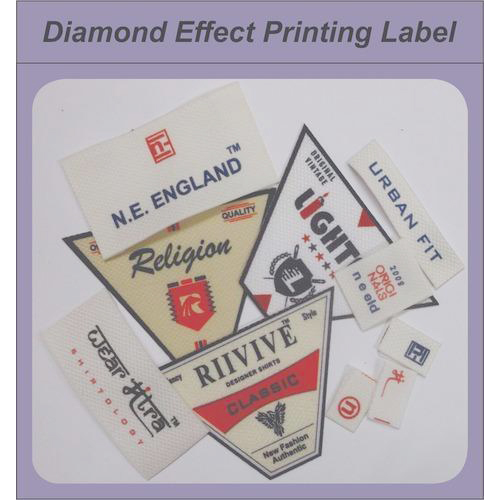Diamond Printed Label