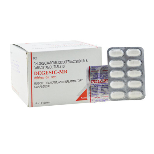 Chlorzoxazone Diclofenac Paracetamol Tablet Generic Drugs